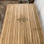 Boat Folding Teak Table Top Two Wings 3 Sizes Marine Yacht RV Caravan Motohome