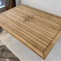 Boat Folding Teak Table Top Two Wings 3 Sizes Marine Yacht RV Caravan Motohome