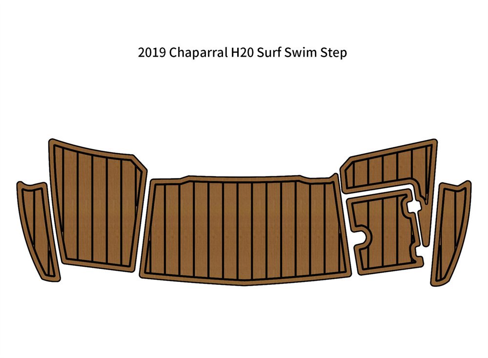 2019 Chaparral H20 Surf Swim Platform Step Mat Boat EVA Foam Teak Deck Floor Pad