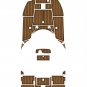2017 Epic 23 SC Cockpit Pad Boat EVA Foam Faux Teak Deck Floor Mat Self Adhesive