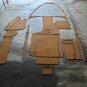 2015-2018 Malibu 22 VLX Swim Platform Cockpit Pad Boat EVA Foam Teak Deck Floor