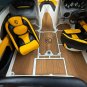 2004 Chaparral 204 SSI Swim Platform Cockpit Pad Boat EVA Faux Teak Floor Mat