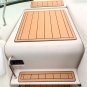 2001 Sea Ray 240 Sundancer Bow Fordeck Floor Pad Boat EVA Faux Teak Flooring Mat