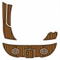 2004 Monterey 298 SC Swim Platform Pad Boat EVA Teak Deck Flooring Foam Faux Floor Pad Mat