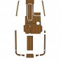 HeyDay WT 2DC Swim Platform Cockpit Pad Boat EVA Teak Deck Faux Foam Floor Mat
