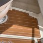 2008 Maxum 1900 SR3 Swim Platform Cockpit Boat EVA Faux Teak Floor Mat