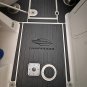 2007 Chaparral 246 SSI Swim Platform Cockpit Boat EVA Foam Teak Floor Pad Mat