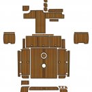 2005 Wellcraft 270 Coastal Swim Platform Cockpit Boat EVA Teak Deck Faux Foam Floor Mat Pad