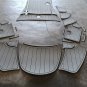 2008 Azure 298 Swim Platform Cockpit Pad Boat EVA Foam Faux Teak Deck Floor Mat