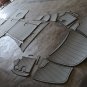 2008 Azure 298 Swim Platform Cockpit Pad Boat EVA Foam Faux Teak Deck Floor Mat