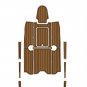 2003 Glastron 195 SX Swim Platform Cockpit Pad Boat EVA Foam Teak Floor Mat