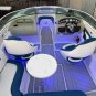 2001 Chaparral 220 SSI Swim Step Cockpit Boat EVA Faux Foam Teak Deck Floor Pad
