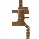 2024 Sea Ray 21 SPX Swim Platform Cockpit Pad Boat EVA Teak Deck Floor Mat