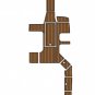 2024 Sea Ray 21 SPX Swim Platform Cockpit Pad Boat EVA Teak Deck Floor Mat