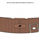 2015 Four Winns H260 Swim Platform Boat EVA Foam Teak Deck Floor Pad Mat