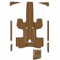 2013 Chaparral H20 Swim Step Cockpit Boat EVA Faux Foam Teak Deck Floor Pad