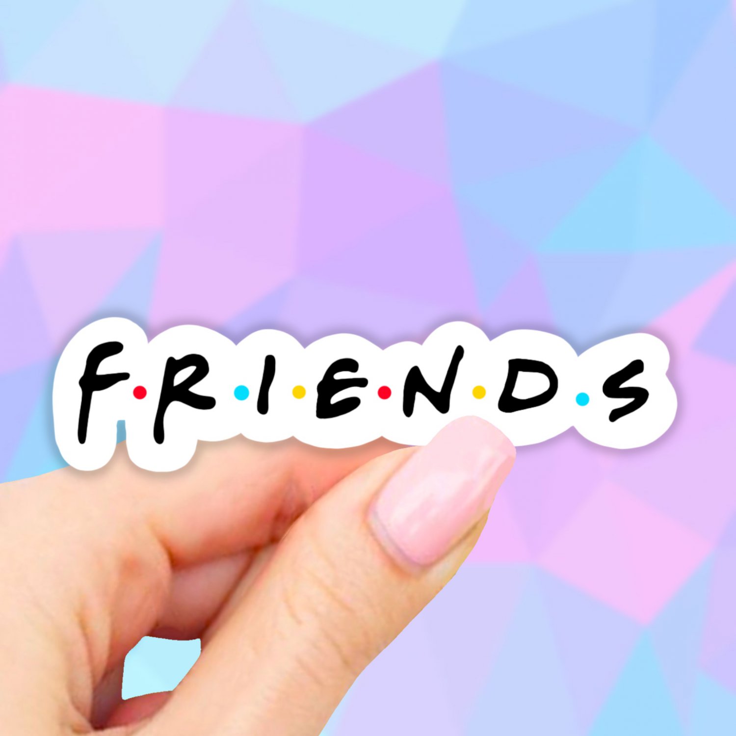 Friends Logo' Sticker