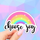 Choose Joy Laptop Stickers, Vinyl, Aesthetic stickers, car decal sticker, water bottle sticker