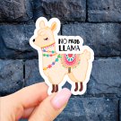 Llama Laptop Stickers, Vinyl, Aesthetic stickers, car decal sticker, water bottle sticker