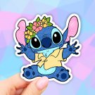 Stitch Sticker, Laptop Stickers, Vinyl, Aesthetic stickers, car decal sticker, water bottle sticker
