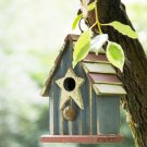 Americana Solid Wood Rustic Birdhouse
