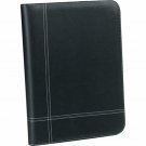 Portfolio Black Soft Leatherette Professional Bussines Resume Document Padfolio