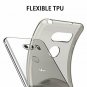 LG V35 ThinQ Case Ultra Slim Thin Flexible TPU Gel Rubber Soft Skin Smoke Black