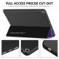 iPad Air 2019 Case Slim PU Leather Auto Sleep Wake Feature Stand Magnetic Purple