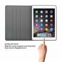 IPad Air 2019 Case Protective Multi-Angles Stand Rugged Marble Gold Stripes