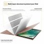 iPad Air 2019 Case Ultra Slim Tri-Fold Shell Case Cover Pencil Holder Rose-gold