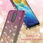 LG Stylo 4 Case Glitter Floating Flowing Sparkle Flexible TPU Protective Gold
