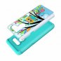 LG G8 ThinQ Case Hybrid Dual Layer TPU Plastic Armor Defender Armor Green Owl