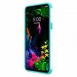 LG G8 ThinQ Case Hybrid Dual Layer TPU Plastic Armor Defender Armor Green Owl
