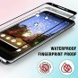 Google Pixel 3a XL Screen Protector 2 Pack Full Glue Tempered Glass Film