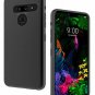 LG G8 ThinQ Case Heavy Duty Shockproof  Tempered Glass Screen Protector  Black