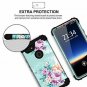 Google Pixel 3 XL case Unique Hybrid Three Layer Heavy Duty Released Peonies