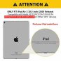 iPad Air 2019 Case Slim PU Leather Auto Sleep Wake Trifold Anti-Slip Smoke Grey