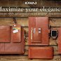 iPad Air 2019 Case Brown Genuine Cowhide Leather Pencil Holder Smart Folio