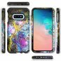 Galaxy S10e Case Stars Space Nebula 3 in 1 Hybrid Hard PC & Soft TPU Heavy Duty