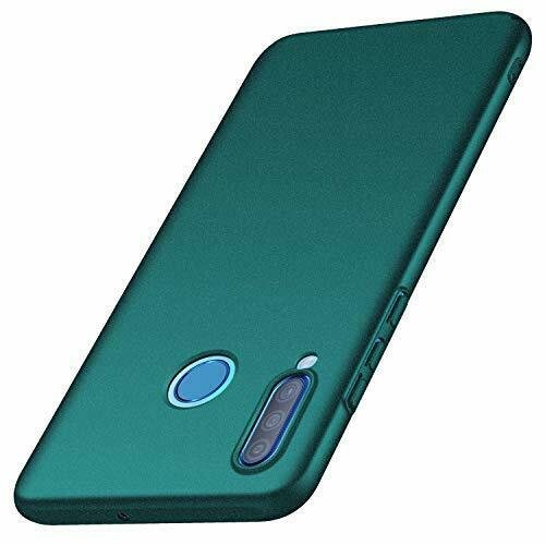 Huawei P30 Lite Case Color Series Ultra-Thin Anti-Fall Simple PC Gravel Green