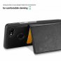 Google Pixel 3 XL Wallet Case Slim Kickstand Leather Hybrid Protective Black