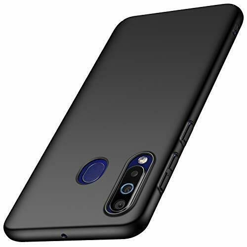 Galaxy A60 Case Ultra Thin Slim Fit Hard Plastic Smooth Matte Grip Black New