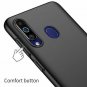 Galaxy A60 Case Ultra Thin Slim Fit Hard Plastic Smooth Matte Grip Black New