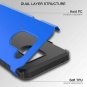 LG G8 Case With Soft TPU Screen Protector Shockproof And Protective Case Blue