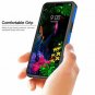 LG G8 Case With Soft TPU Screen Protector Shockproof And Protective Case Blue