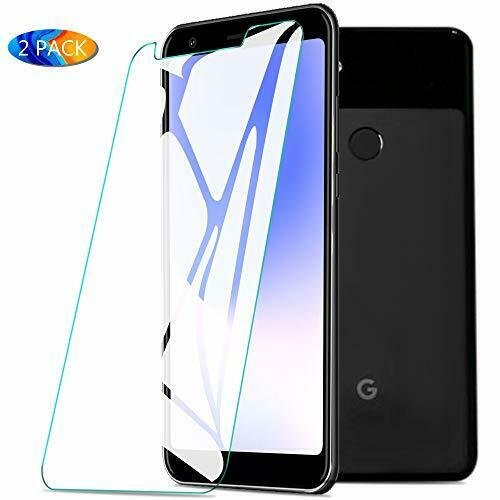 Google Pixel 3a XL Screen Protector 9H Hardness HD Clear Bubble Free 2 Pack