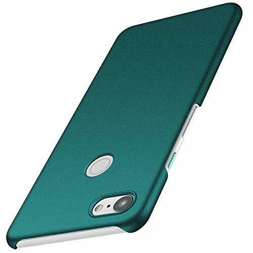 Google Pixel 3 XL Case Ultra-Thin Fit Premium PC Material Slim Gravel Green