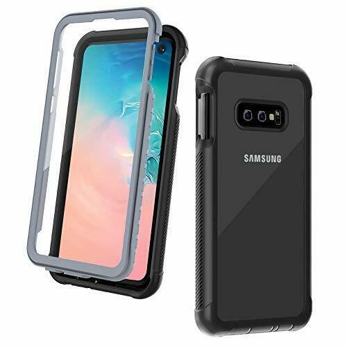 Samsung Galaxy S10e Case Full-Body Rugged With Screen Protector Heavy Duty Clear