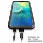 Huawei P30 Case 2019 Full-Body Dual Layer Rugged with Holster Kickstand Black