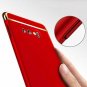 Galaxy S10e Case 3 in 1 Ultra Thin Slim Hard Case Coated Non Slip Shockproof Red
